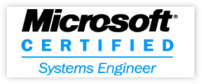 Certification - Microsoft Certified Systems Engineer